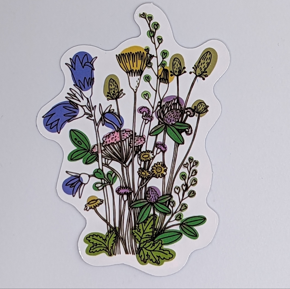 Wildflower Sticker